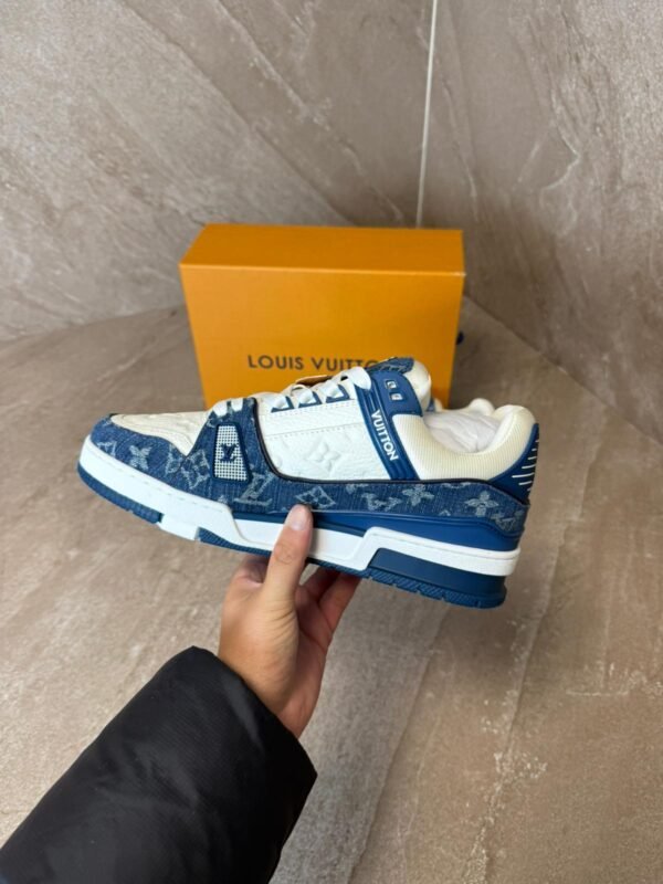 Louis Vuitton Trainers Blue White