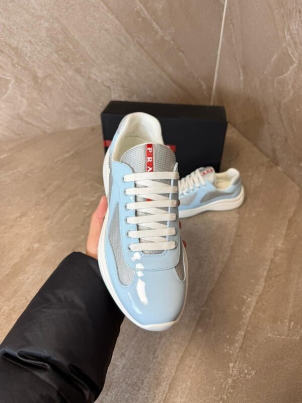 Prada Cups Baby Blue Sneakers
