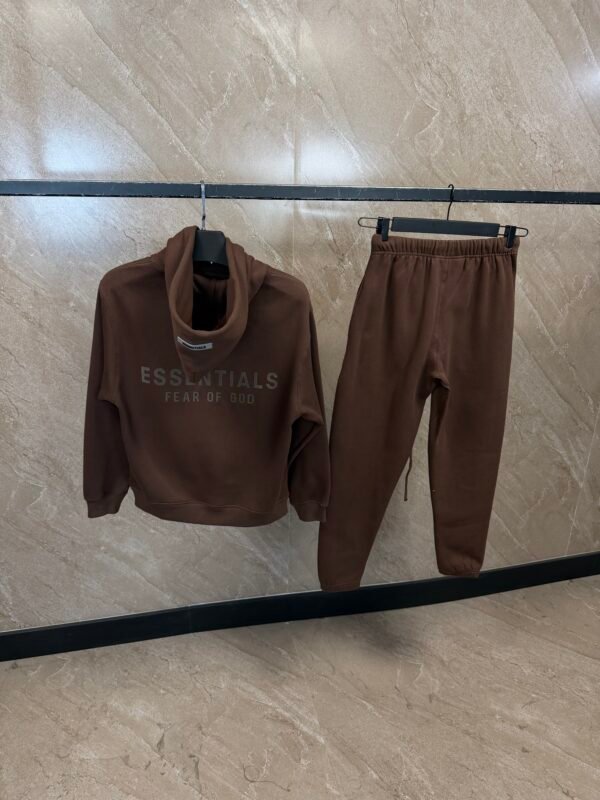 Essentials Fear Of God Tracksuit Dark Brown
