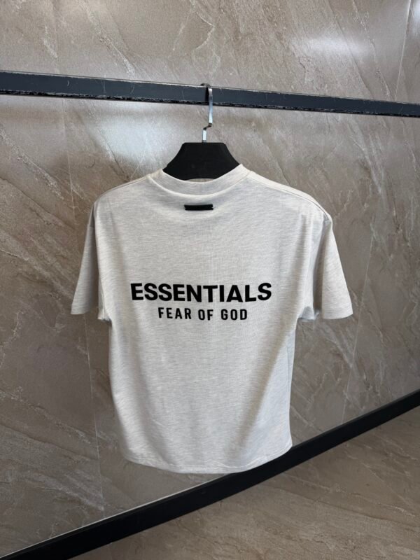Essentials Fear Of  God T-Shirt White - Grey