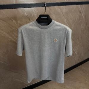 Moncler Basic T-Shirt Grey
