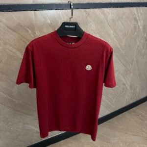 Moncler Basic T-Shirt Red
