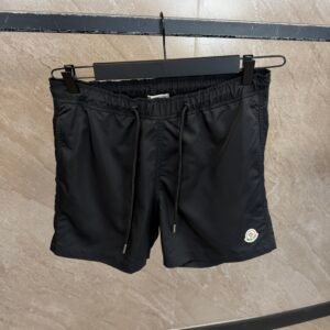 Moncler Small Logo Swim Short Black