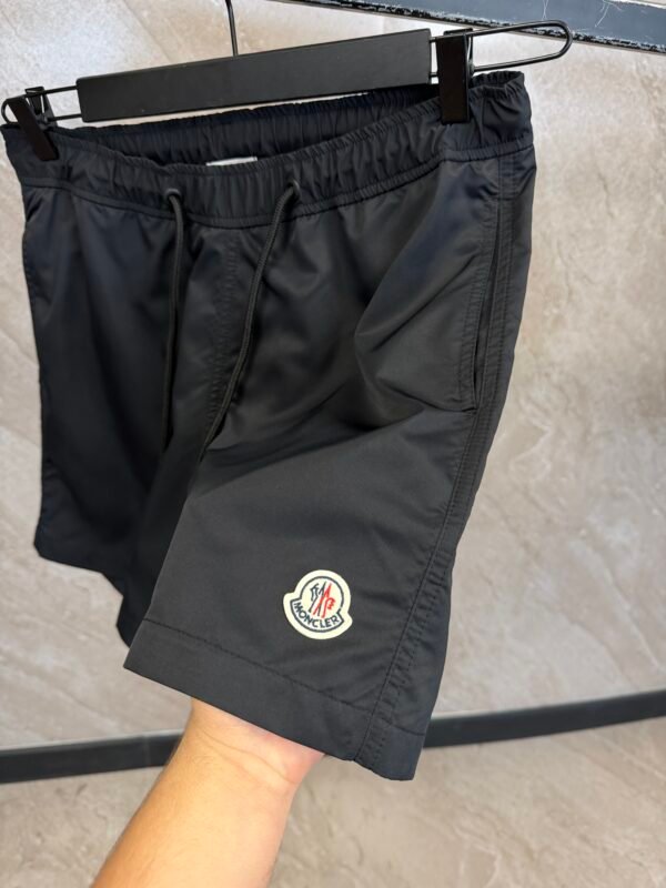 Moncler Small Logo Swim Short Black