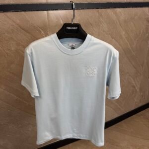 Loewe Small Logo T-Shirt Light Blue