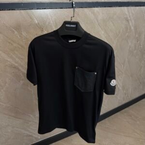 Moncler Pocket T-Shirt Black