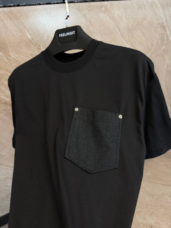 Moncler Pocket T-Shirt Black