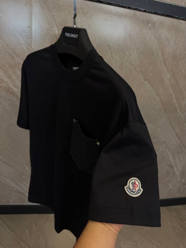 Moncler Pocket T-Shirt Black