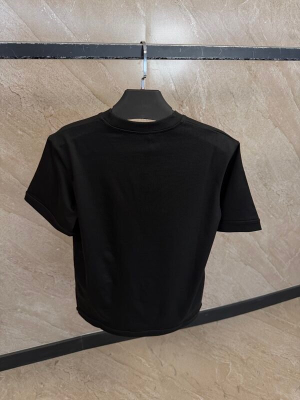 Moncler Black Logo T-Shirt Black