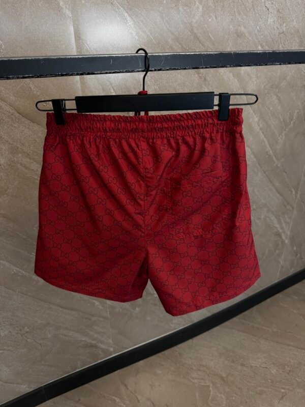 Gucci Monogram Swim Short Red