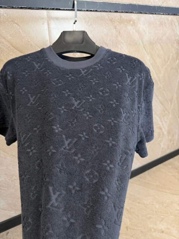 Louis Vuitton Bad Stof T-Shirt Navy Blue