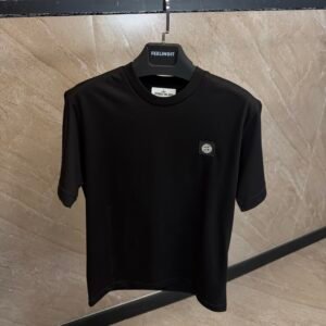 Stone Island Small Logo T-Shirt Smoked Black