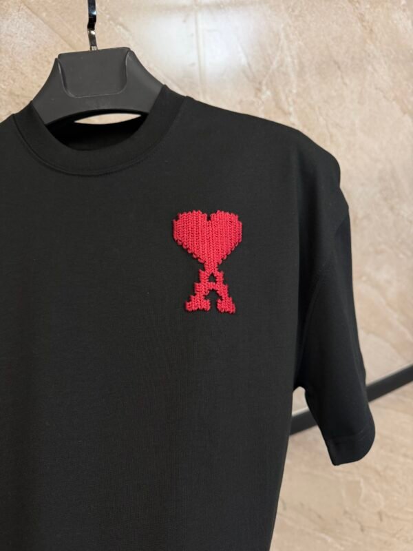 Ami Big Logo T-Shirt Black