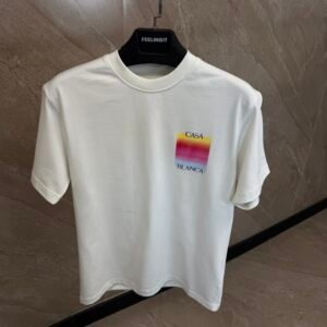 Casablanca Fade Logo T-Shirt White