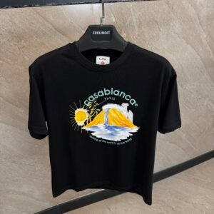 Casablanca World T-Shirt Black