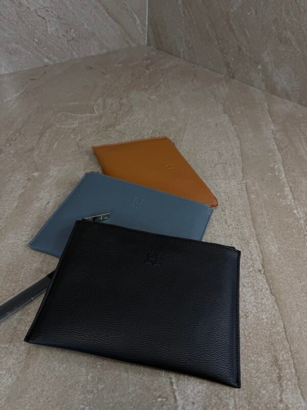 Hermes Clutch Bag Black