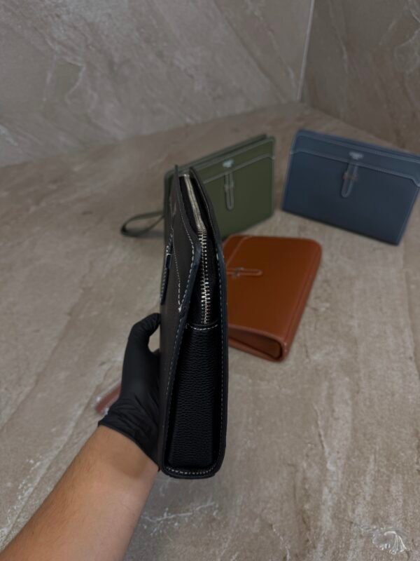 Hermes Clutch Buckle Bag Black