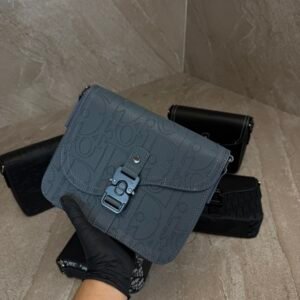 Dior Saddle Messenger Bag Blue