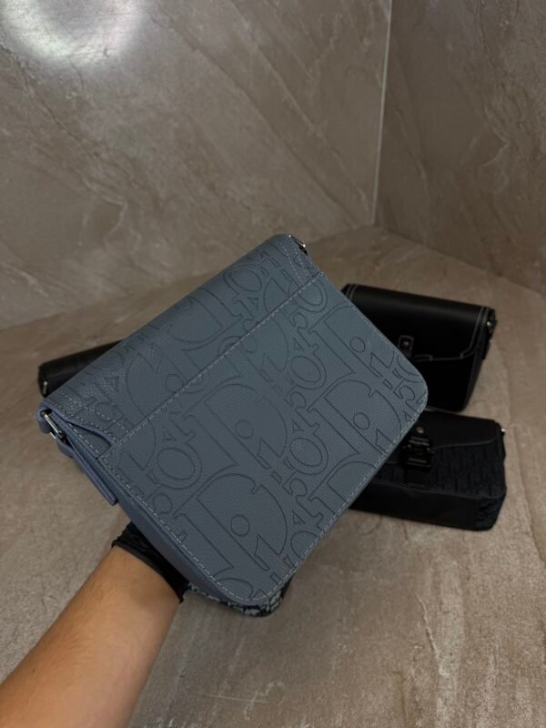 Dior Saddle Messenger Bag Blue