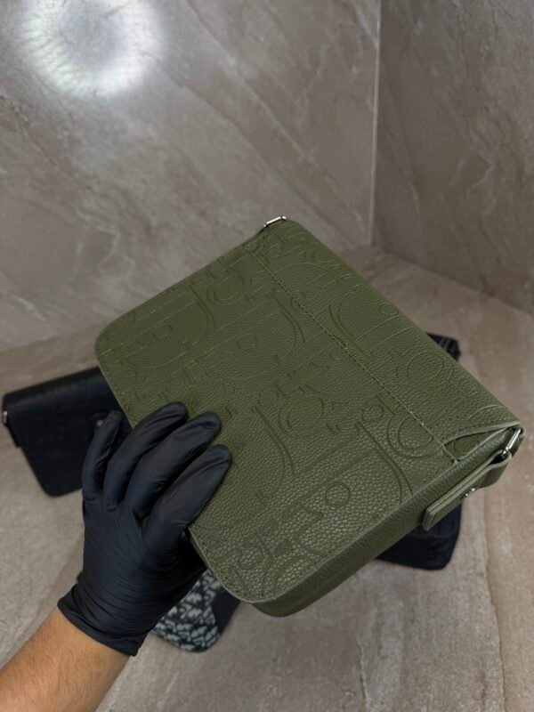 Dior Saddle Messenger Bag Green