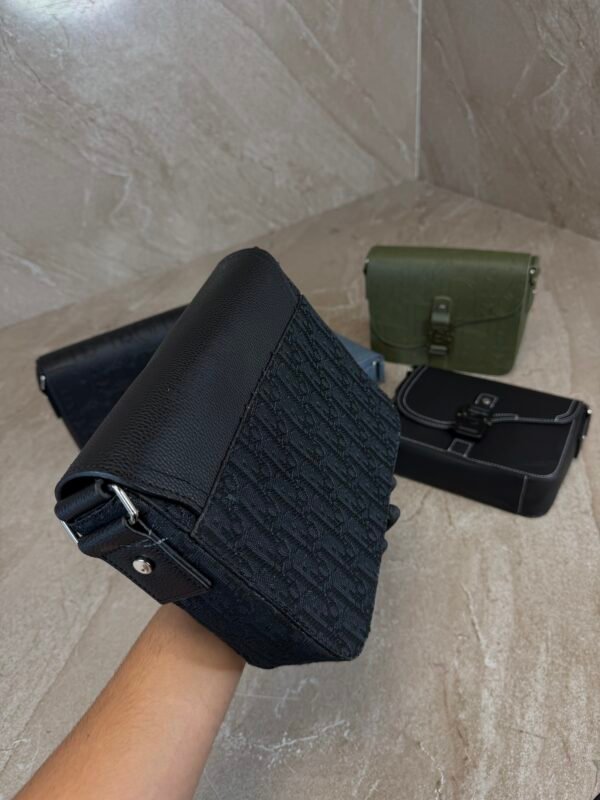 Dior Saddle Messenger Bag Black