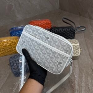 Goyard Cap Vert PM Bag White