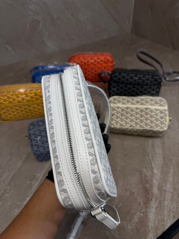 Goyard Cap Vert PM Bag White