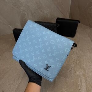 Louis Vuitton District PM Messenger Bag Blue