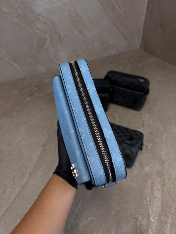 Louis Vuitton Fastline Messenger Bag Blue Monogram