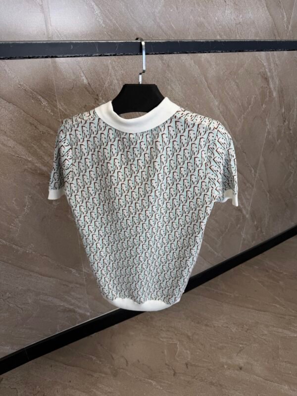 Dior Oblique Polo Shirt White