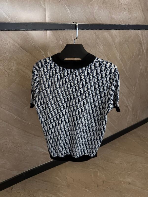 Dior Oblique Polo Shirt Black