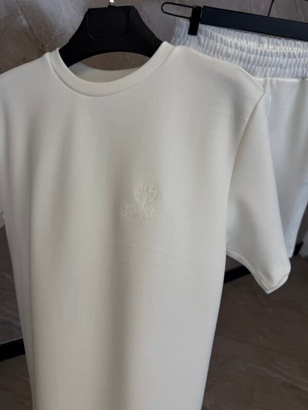 Loro Piana Basic Logo Summer Set White