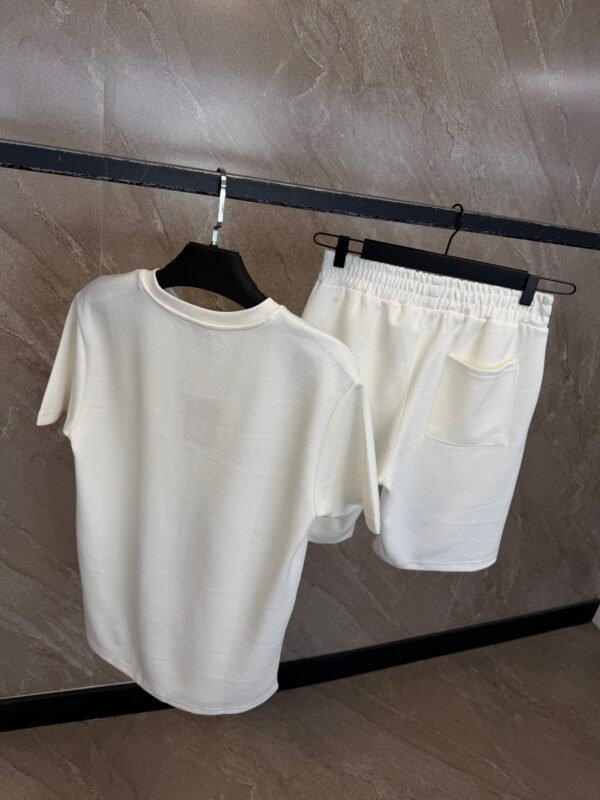 Loro Piana Basic Logo Summer Set White