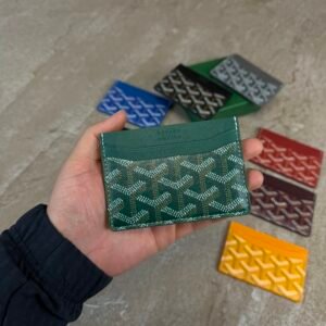 Goyard Saint Sulpice Card Holder Green