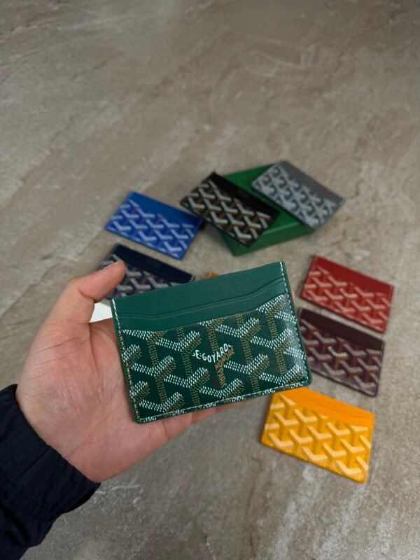 Goyard Saint Sulpice Card Holder Green
