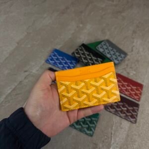 Goyard Saint Sulpice Card Holder Yellow
