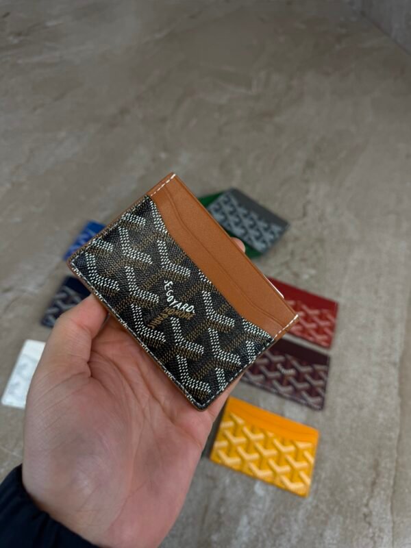 Goyard Saint Sulpice Card Holder Tan