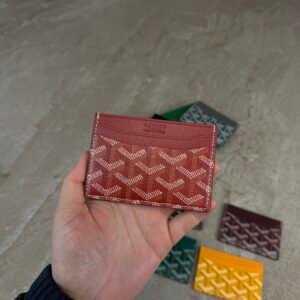 Goyard Saint Sulpice Card Holder Red