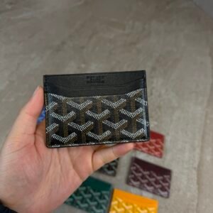 Goyard Saint Sulpice Card Holder Black