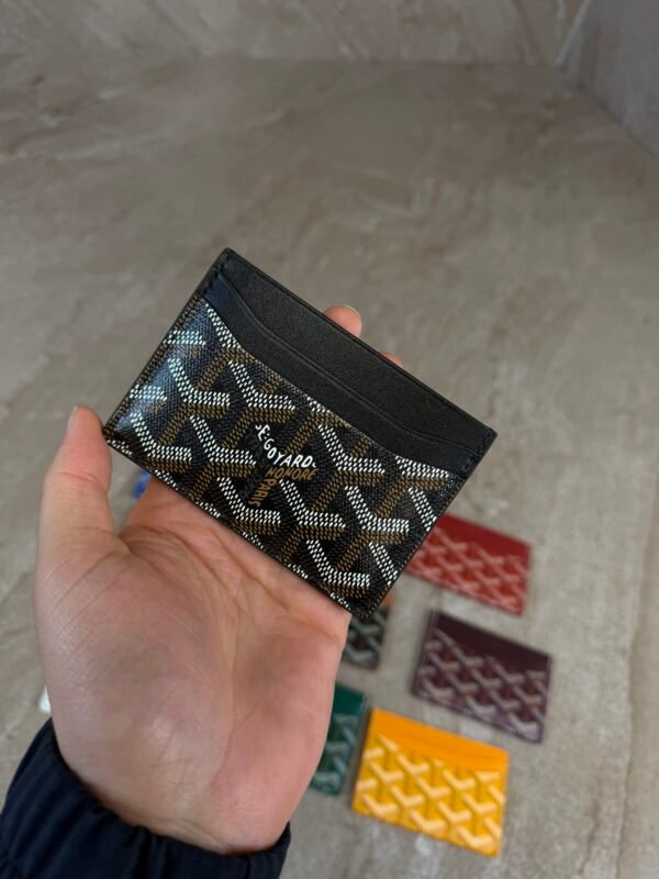Goyard Saint Sulpice Card Holder Black