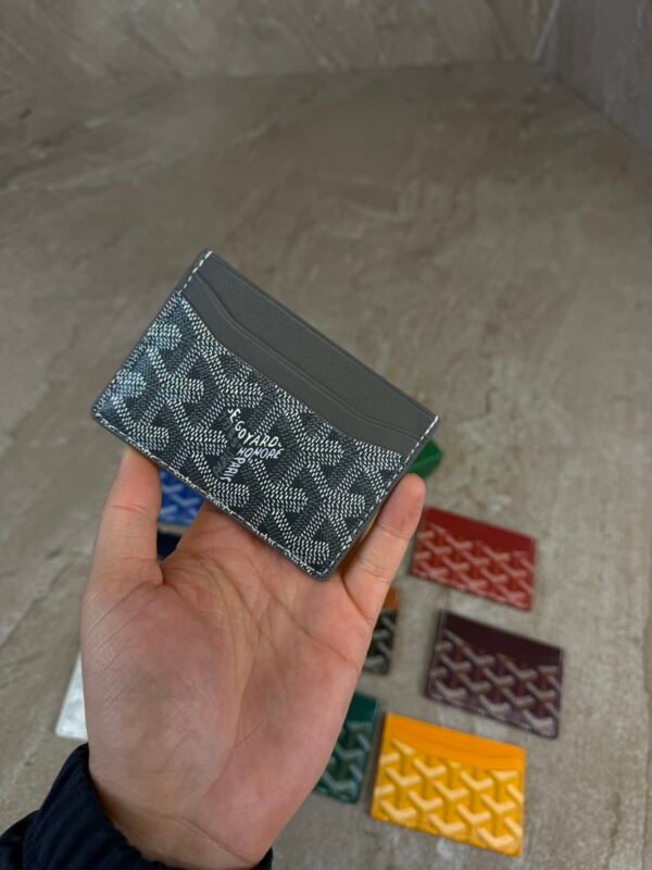 Goyard Saint Sulpice Card Holder Grey
