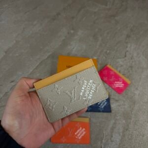 Louis Vuitton Card Holder Monogram Heritage Linen