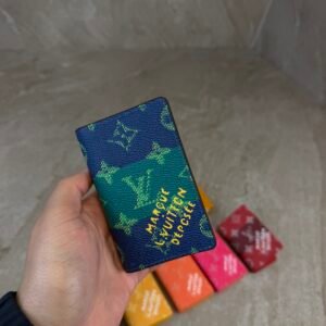 Louis Vuitton Pocket Organiser Monogram Heritage Green