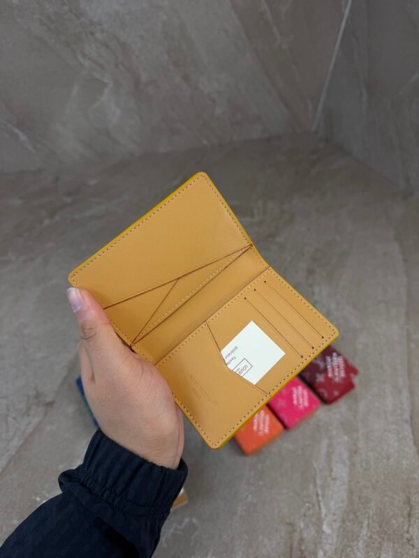 Louis Vuitton Yellow Monogram Heritage Pocket Organizer