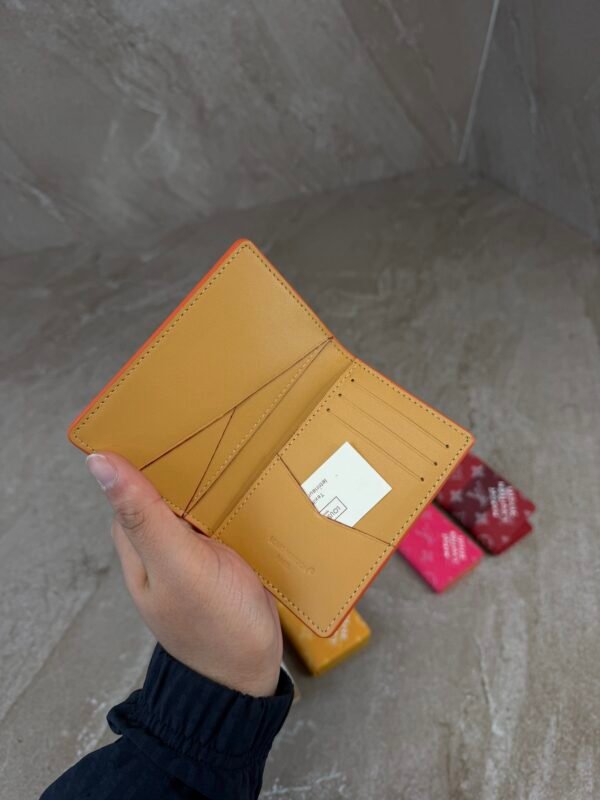 Louis Vuitton Orange Monogram Heritage Pocket Organizer