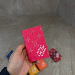 Louis Vuitton Pink Monogram Heritage Pocket Organizer