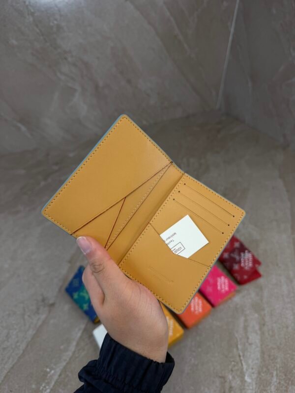 Louis Vuitton Blue Monogram Heritage Pocket Organizer