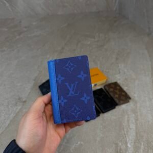 Louis Vuitton Taïgarama Pocket Organizer Blue