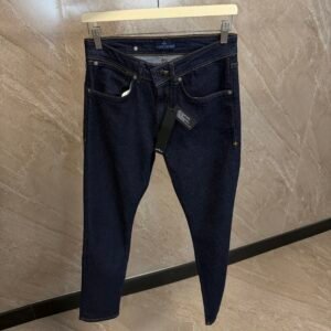 Stone Island Dark Blue Jeans, Black Label
