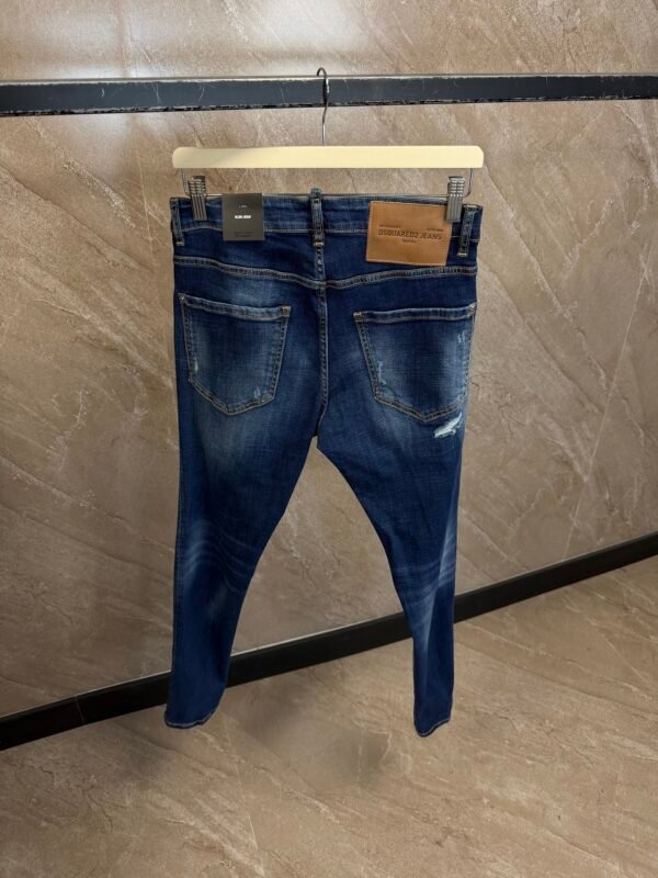 Dsquared2 Blue Jeans, Light Brown Label
